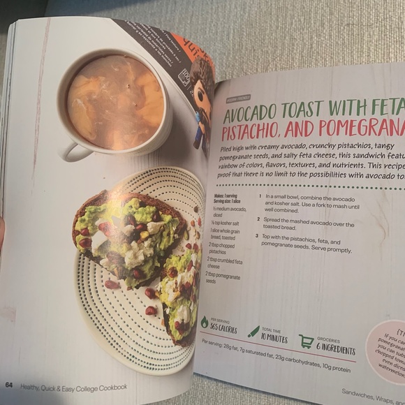 Healthy, Quick & Easy College Cookbook  100 Simple Recipes NEW - Picture 7 of 9